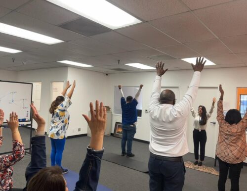 Sterling Wellness Chair Yoga LAX #3