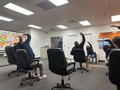 Sterling Wellness Gratitude Chair Yoga LAX